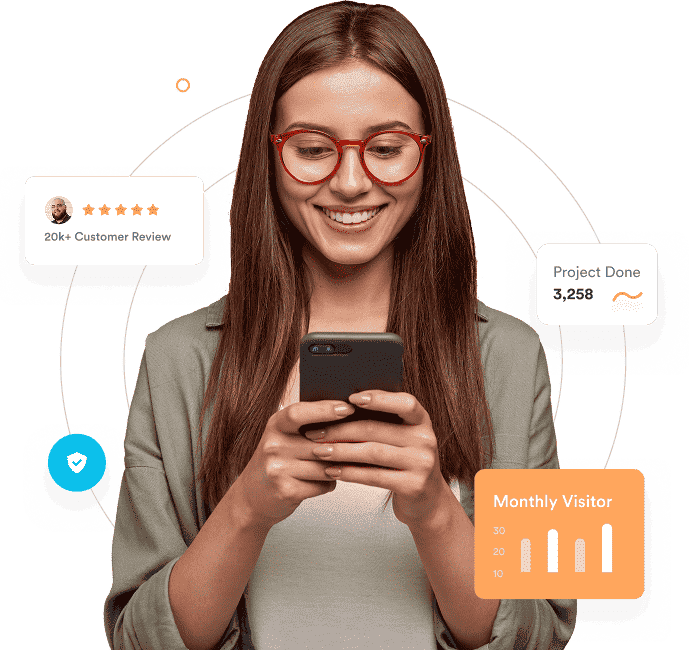 Illustration of searching for services